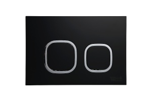 Система инсталляции WeltWasser WW AMBERG 350 ST BL с кнопкой смыва черный (10000008212) - 2