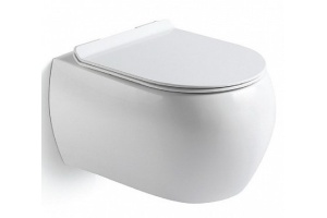 Унитаз подвесной Black & White Universe W727 безободковый