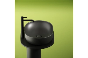 Раковина накладная Ceramica Nova Element 60х41.5 черный-матовый - 3