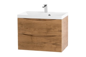 Тумба с раковиной Belbagno Marino 70 светлое дерево  - 2