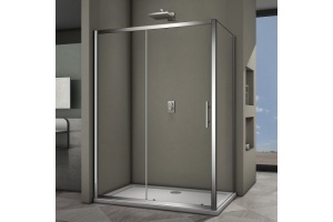 Душевой уголок Veconi Rovigo RV-063 160х100 профиль хром (RV063-160100PR-01-19C3)