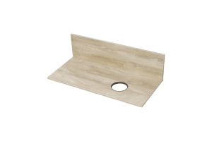 Столешница под раковину Aquaton Мишель ЛДСП 100 светлое дерево