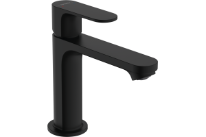 Смеситель для раковины Hansgrohe Rebris S  с донным клапаном черный матовый