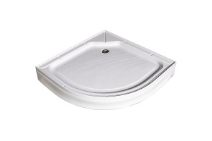 Поддон душевой полукруглый River Wemor 120/120/15 C (10000005549)