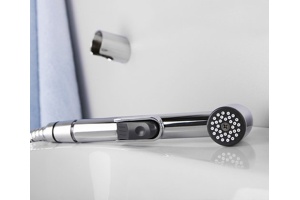 Смеситель Wasserkraft Main 4108 для раковины с гигиеническим душем - 3