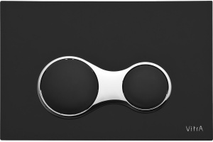 Кнопка смыва Vitra Concealed Cisterns черный (740-0411)