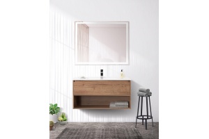 Комплект мебели BelBagno Kraft 100 темное дерево