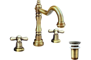 Смеситель для раковины Rav Slezak Morava retro бронза - 2