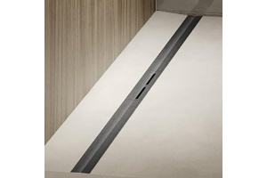 Профиль для душа TECEdrainprofile, 800 мм, PVD Brushed stainless steel, black / сатин, черный