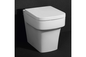 Унитаз приставной BelBagno Janice BB124CB с сиденьем микролифт BB124SC - 2