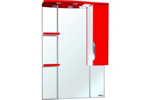 Зеркало-шкаф Bellezza Лагуна 75 R красный