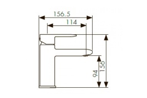 Смеситель Kaiser Estilo 62011 для раковины - 2