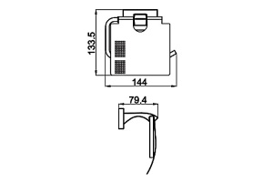 Держатель туалетной бумаги Gappo G0703 - 2