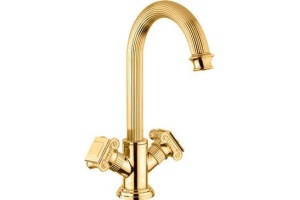 Смеситель для раковины Cezares OLIMP золото (OLIMP-LS2-03/24-O)
