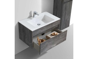 Комплект мебели Vincea Chiara 80 серое дерево - 2