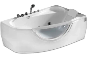 Акриловая ванна Gemy 170x100 с гидромассажем (G9046 II B R) - 2