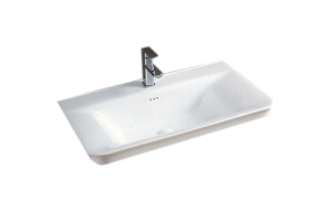 Раковина встраиваемая CeramaLux N 81 см белый (NYJ851-80)