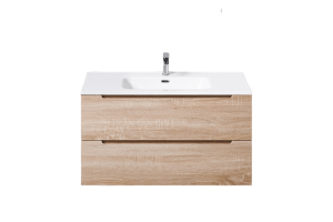 Тумба с раковиной BelBagno Etna 90 светлое дерево у