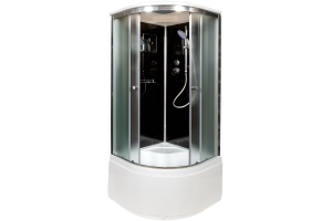 Душевая кабина Deto B 100х100 (B10SBLACK) - 2