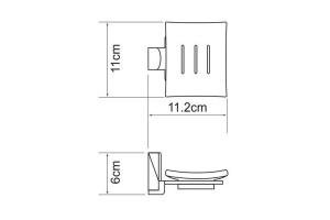 Мыльница Wasserkraft Exter K-5229 - 3