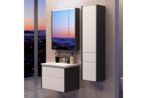 Мебель для ванной Roca Ronda 60 белый глянец, антрацит