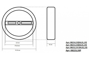 Подвесной светильник Kink Light Тор 08223,33S(3000K) - 2