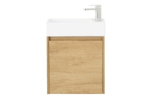 Тумба под раковину Belbagno Kraft Mini 50 R светлое дерево - 2