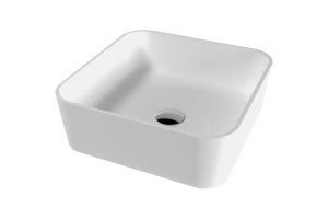 Раковина накладная Whitecross Garnet 40.5 белая матовая