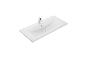 Раковина мебельная Aquaton Айрис М 100 белый