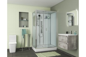 Душевая кабина Niagara Premium NG-6012-01GQL 120х80х210 левая - 2