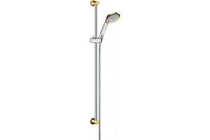 Душевой гарнитур 27841090 HG Raindance Classic 100 AIR 3jet/Unica'Classic 90 см душевой гарнитур (хром/золото)