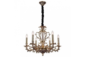 Подвесная люстра Lucia Tucci Firrnze FIRENZE 1780.6 antique gold - 2