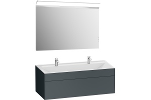 Мебель для ванной Am.Pm Inspire V2.0 120 графит матовый