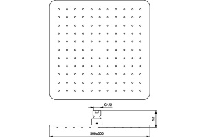 Верхний душ Ideal Standard IdealRain (B0025AA) - 2