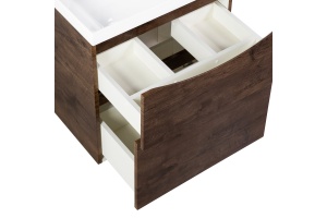 Тумба с раковиной BelBagno Marino 70 темное дерево - 3