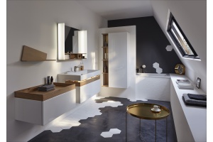 Тумба с раковиной Jacob Delafon Terrace 80 белый лак - 2