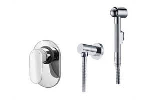 A15356 Встраиваемый комплект для биде со шлангом 100 см