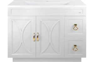 Мебельная раковина Stella Polar Комфорт 100 белый - 2