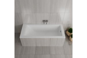 Ванна из литьевого мрамора Delice Diapason 180х80 белый - 3