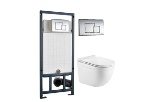 Комплект Weltwasser MARBERG 507 + HEIMBACH 004 GL-WT + MAR 507 SE (10000006963)