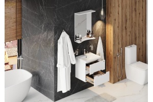 Комплект мебели Onika Айленд 50 белый (105021) - 3