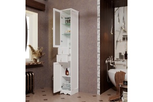 Шкаф-пенал Opadiris Риспекто 30 левый белый - 2