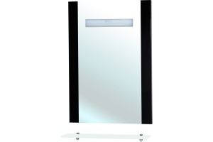 Зеркало Bellezza Берта подвесная 60 черное