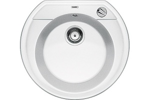 Мойка из гранита Blanco Rondoval белый (515671)