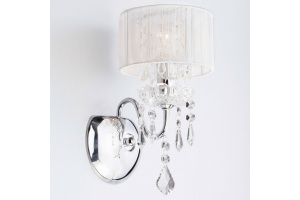 Бра Eurosvet Allata 2045/1 хром/белый