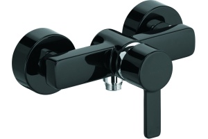 Смеситель для душа Kludi  хром, черный (388708675)