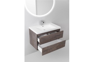 Тумба под раковину BelBagno Luce 80 коричневый - 2