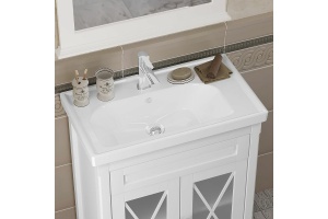 Тумба под раковину Opadiris Палермо 70 белая матовый - 2