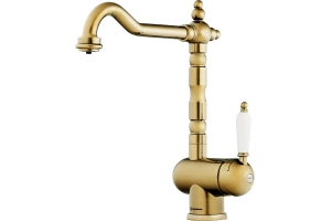 Смеситель для кухни Omoikiri Kyoto 2 plus G золото