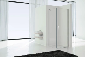 Боковая стенка Vincea Orta 90х190 хром стекло прозрачное - 2